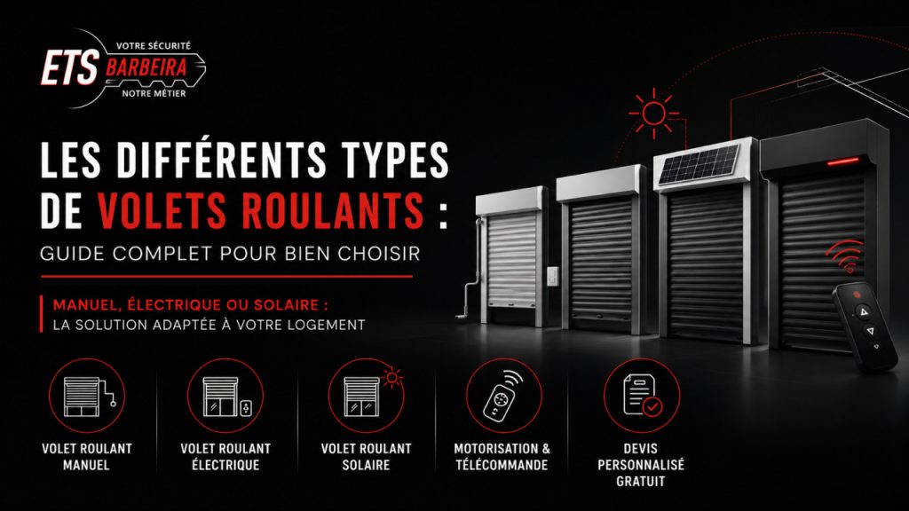 Les Différents Types de Volets Roulants Guide Complet Pour Bien Choisir