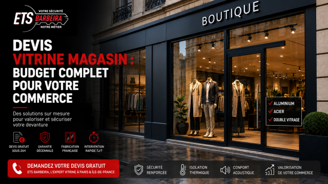 Devis Vitrine Magasin Budget Complet pour Votre Commerce